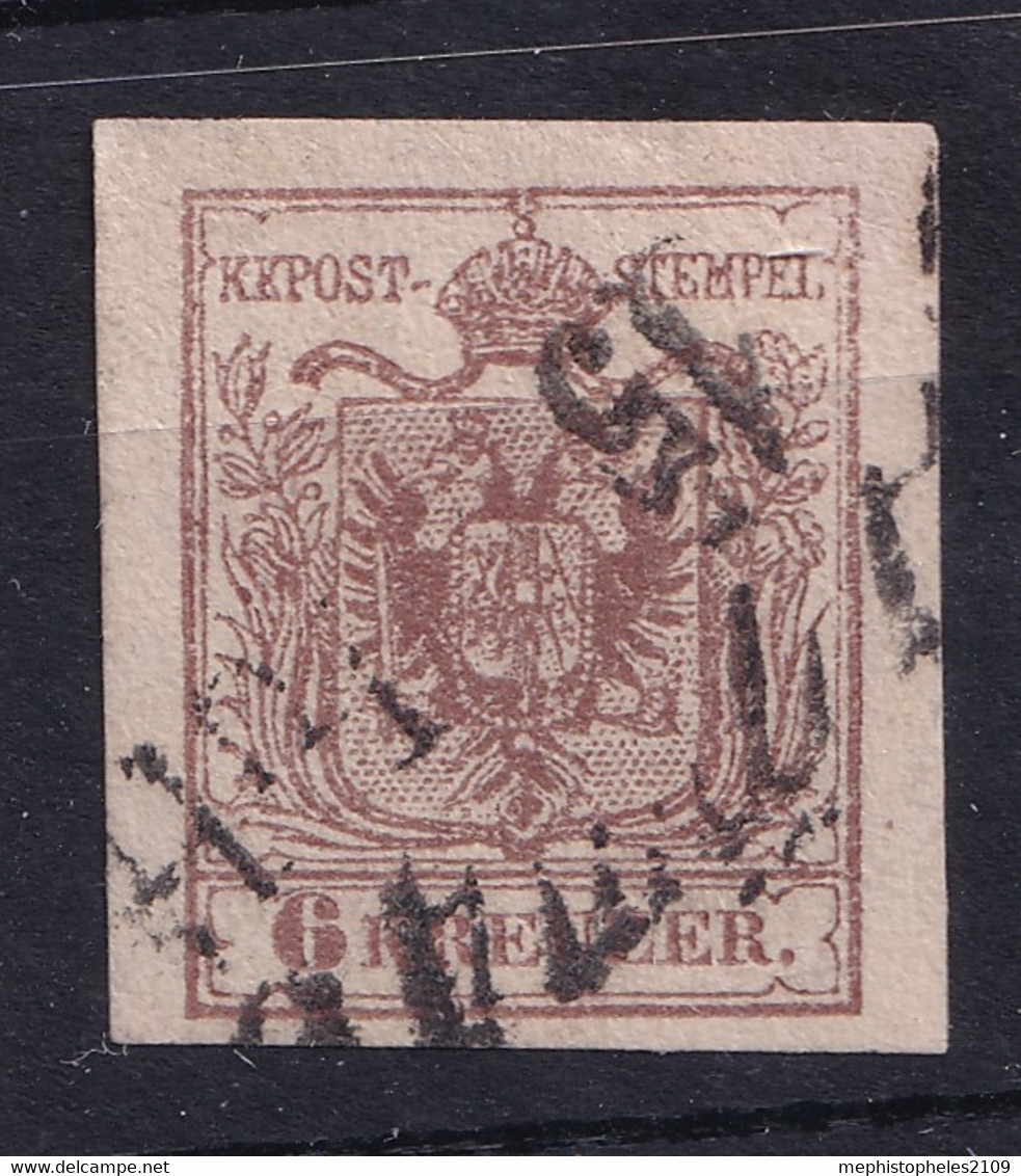 AUSTRIA 1850 - Canceled - ANK 4 - 6kr - Gebraucht