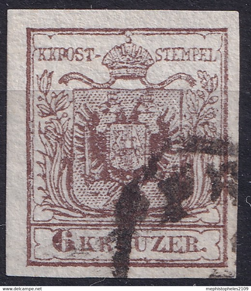 AUSTRIA 1850 - Canceled - ANK 4 - 6kr - Gebraucht