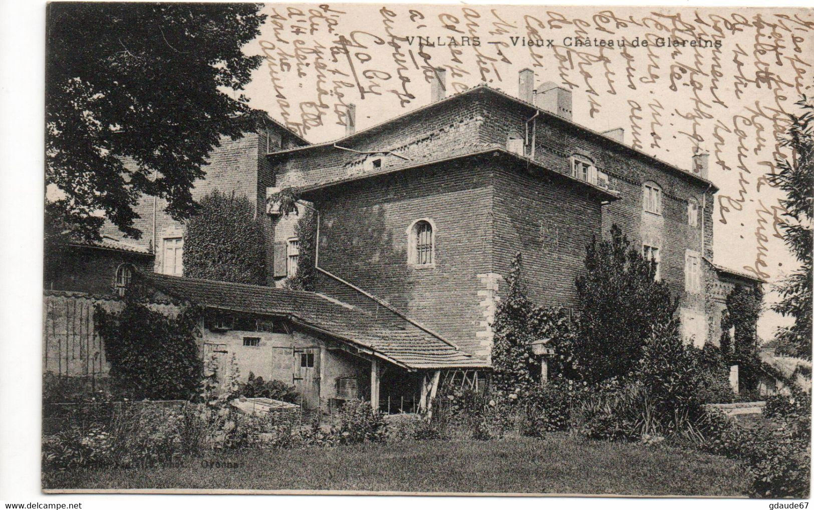 VILLARS (01) - VIEUX CHATEAU DE GLAREINS - Villars-les-Dombes