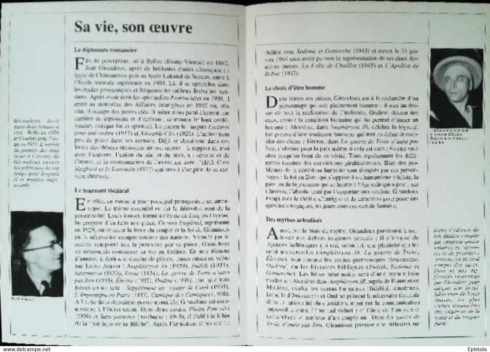 ►   Fiche   Litterature  Jean Giraudoux  J E Blanche - Learning Cards