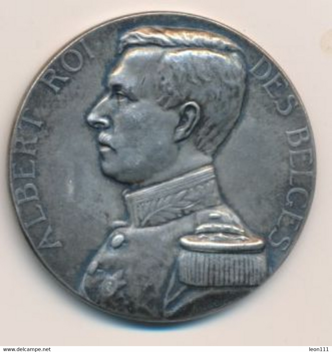 Médaille F. Vermeylen - Albert Roi Des Belges - Royal / Of Nobility