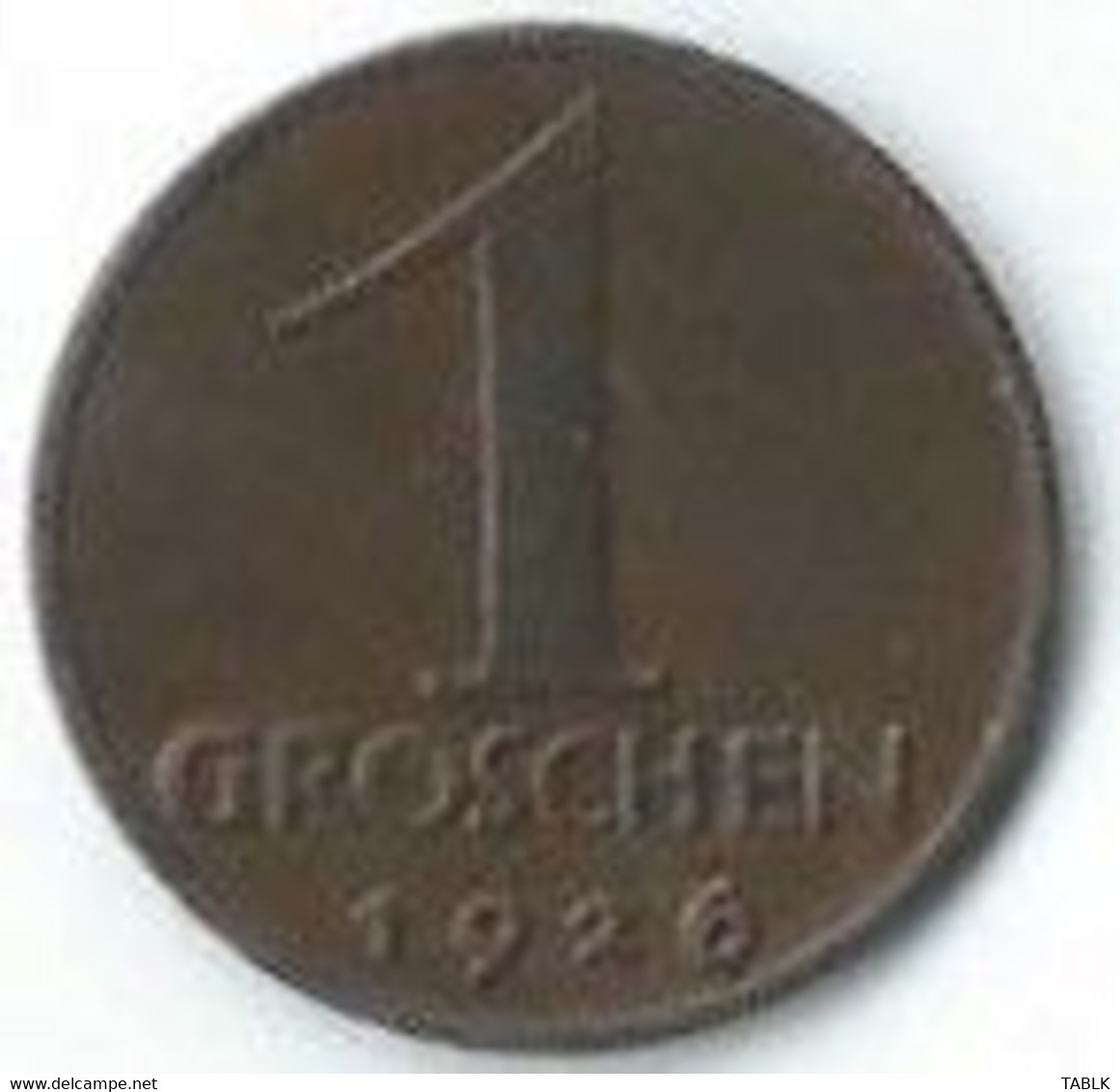 M383 - OOSTENRIJK - AUSTRIA - 1 GROSCHEN 1926 - Austria