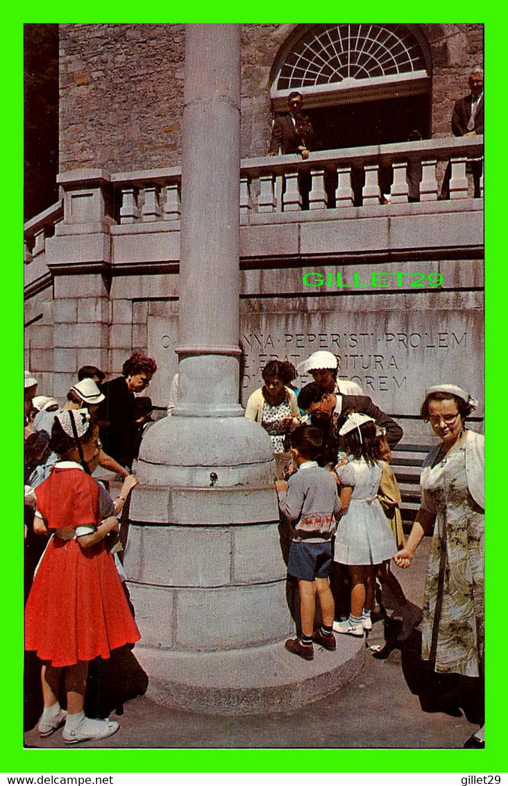 STE ANNE DE BEAUPRÉ, QUÉBEC - LA SOURCE MIRACULEUSE - THE MIRACULOUS FOUNTAIN - WRITTEN - - Ste. Anne De Beaupré