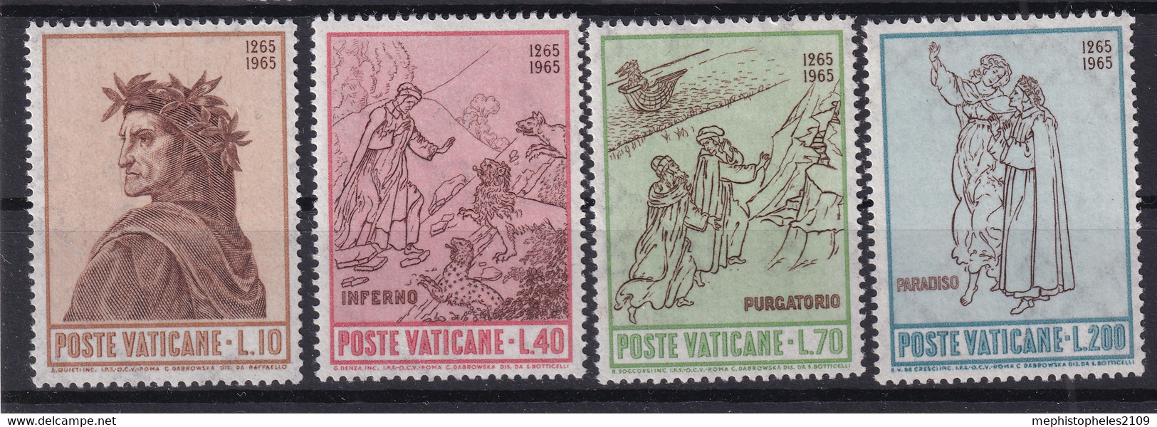 VATICANE 1965 - MNH - Mi 477-450 - Unused Stamps