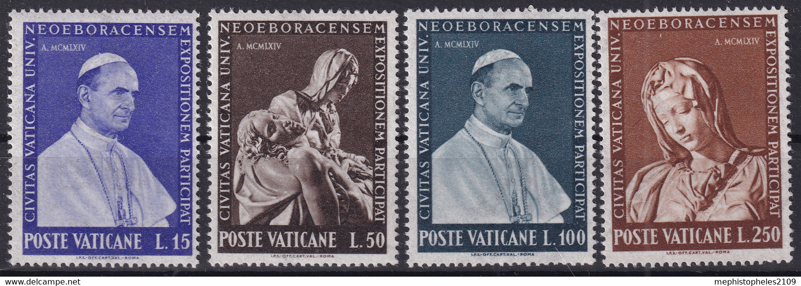 VATICANE 1964 - MNH - Mi 450-453 - Neufs