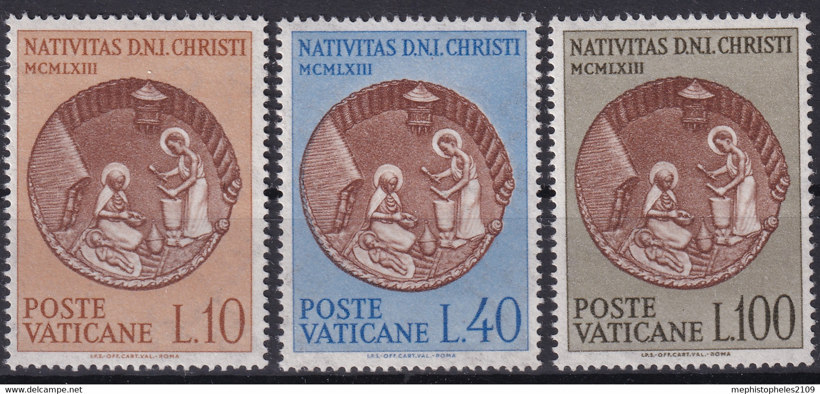 VATICANE 1963 - MNH - Mi 439-441 - Ungebraucht