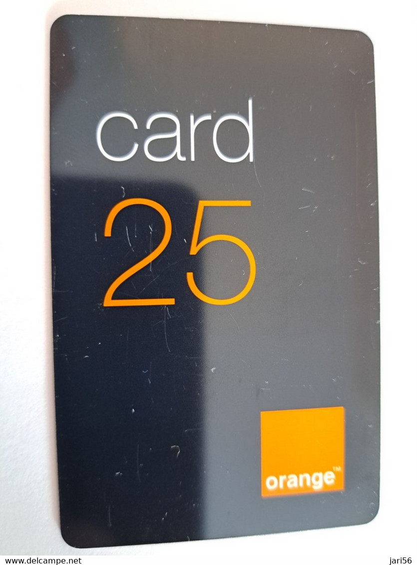 FRANCE/FRANKRIJK   ORANGE  25 -  DATE 31/12/02     PREPAID  MINT !!!   ** 10669** - Nachladekarten (Handy/SIM)