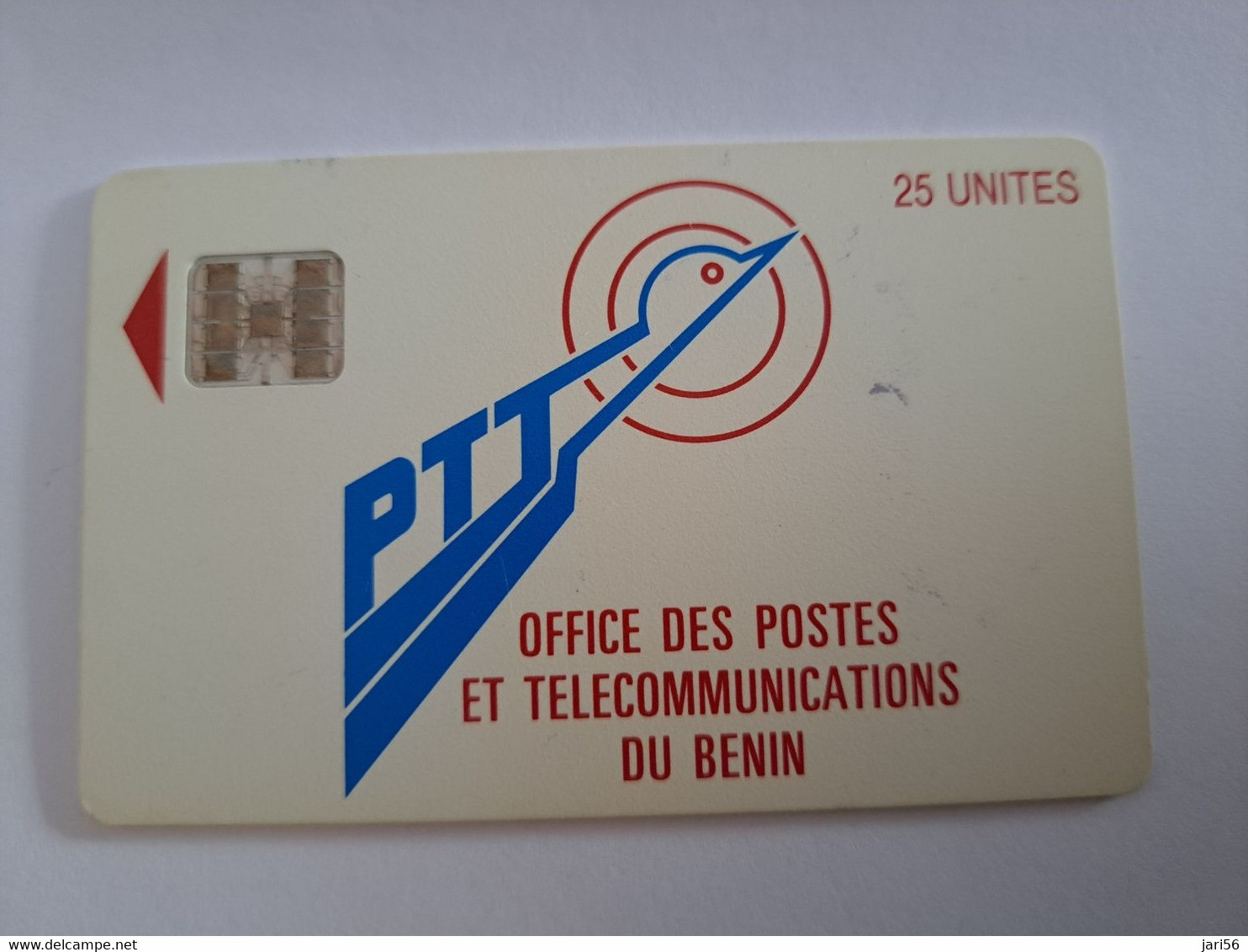 BENIN  /PTT 25UNIT /  USED DIFFERENT  CHIP CARD    ** 10679** - Benin