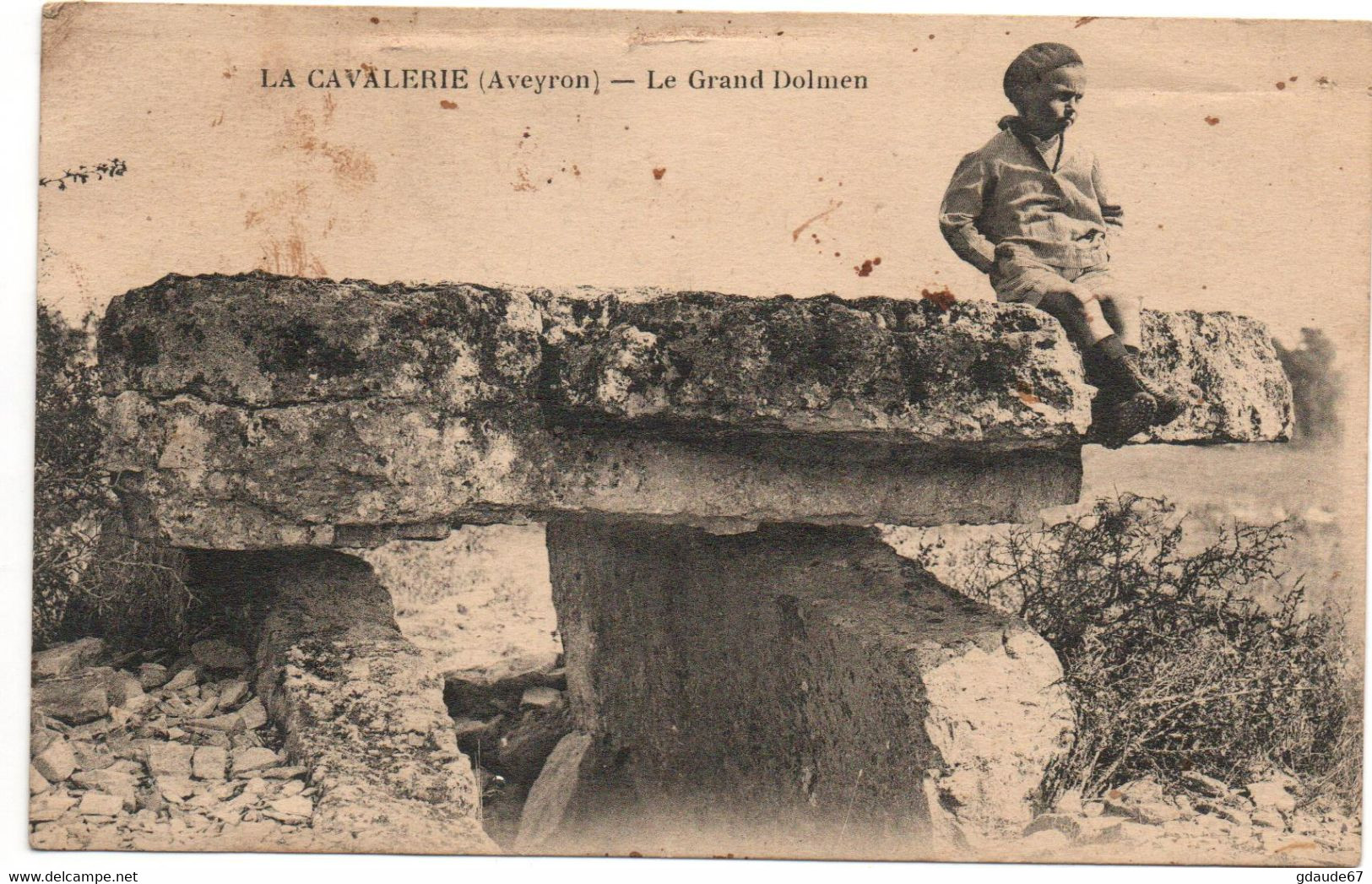 LA CAVALERIE (12) - LE GRAND DOLMEN - La Cavalerie