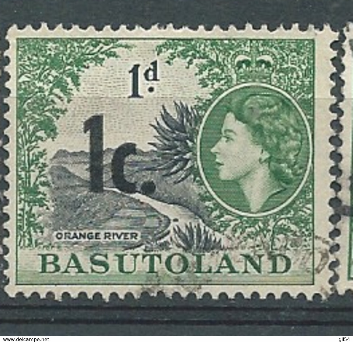 Basoutoland   -  Yvert N°62 Oblitéré  -   Ava 31523 - 1933-1964 Colonie Britannique