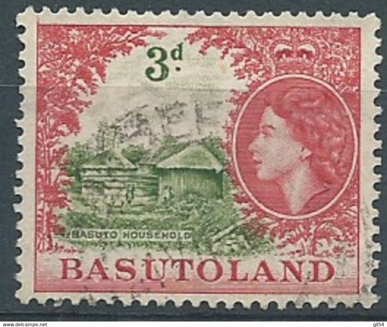 Basoutoland   -  Yvert N°  49 Oblitéré  -   Ava 31525 - 1933-1964 Kolonie Van De Kroon