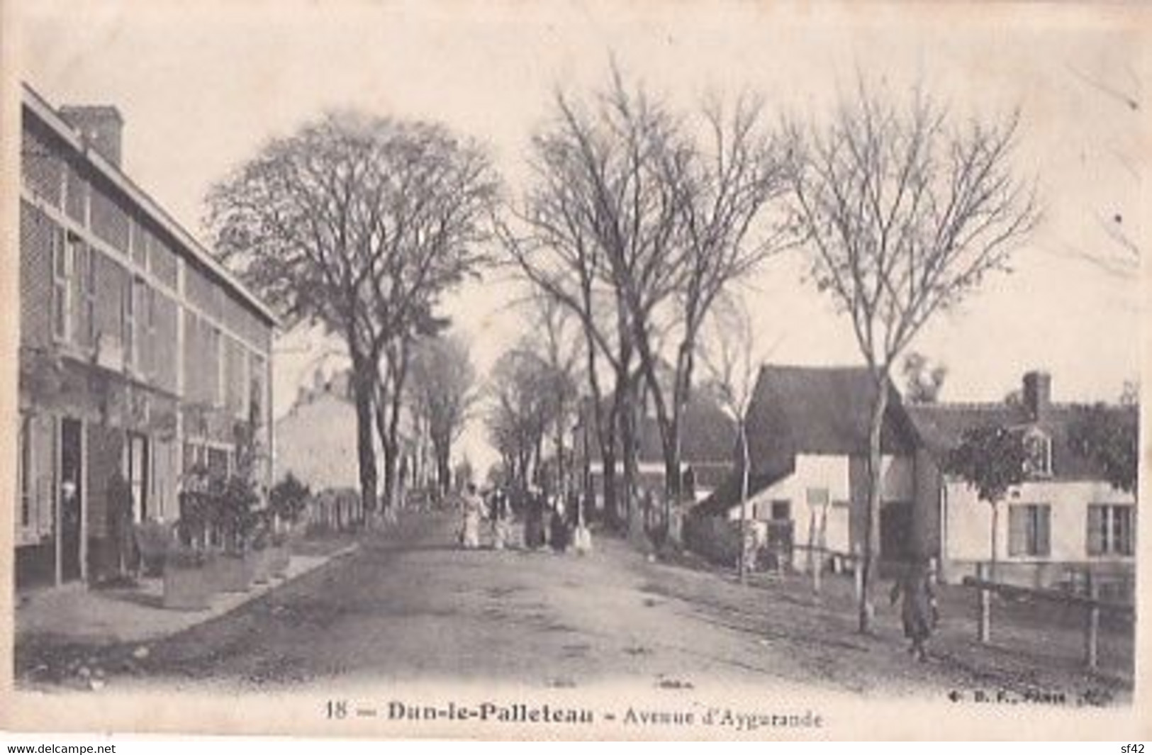 DUN LE PALLETEAU                  AVENUE D AYGURANDE - Dun Le Palestel