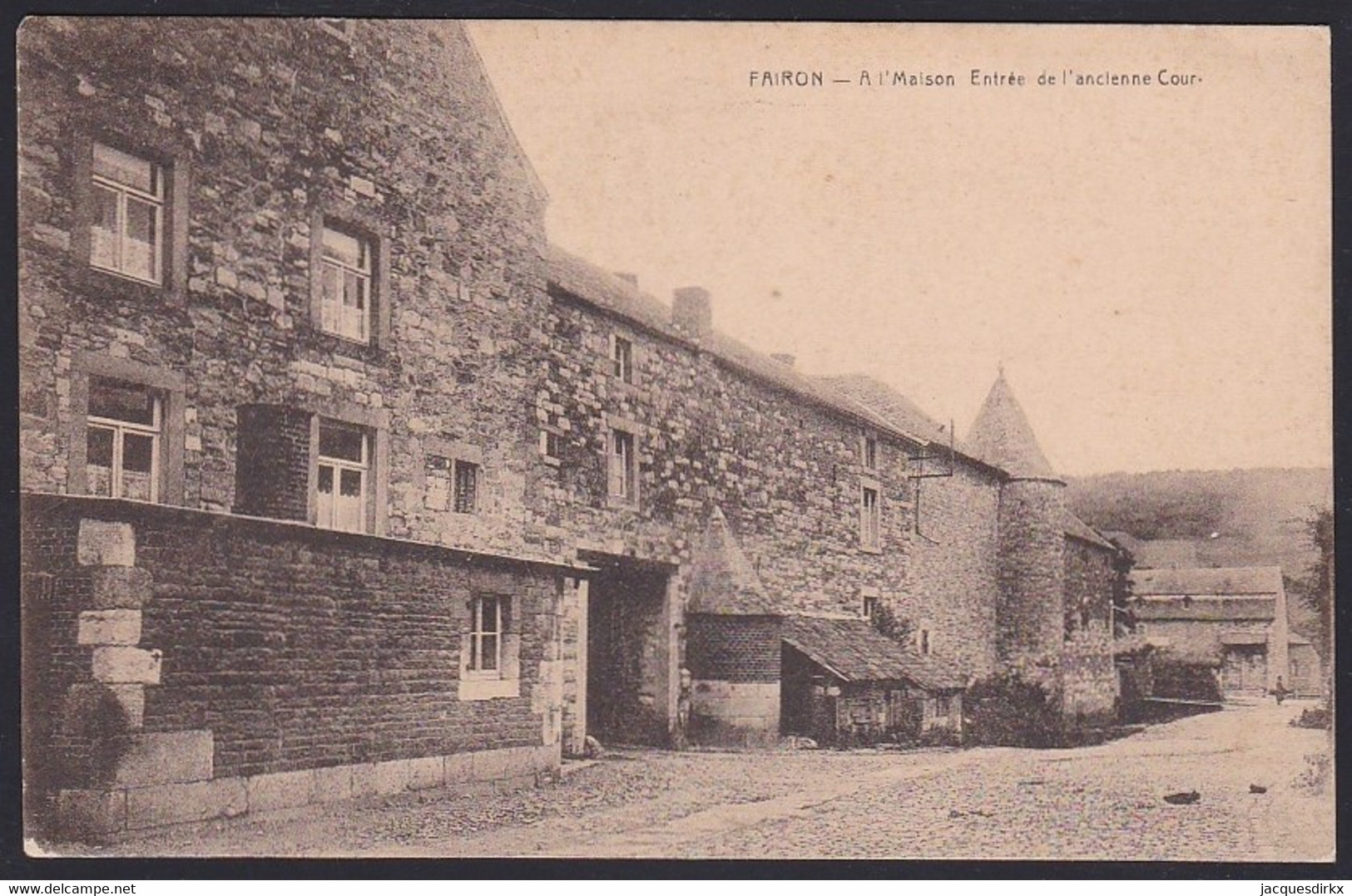 Fairon    .      Carte Postale    .     2 Scans - Hamoir