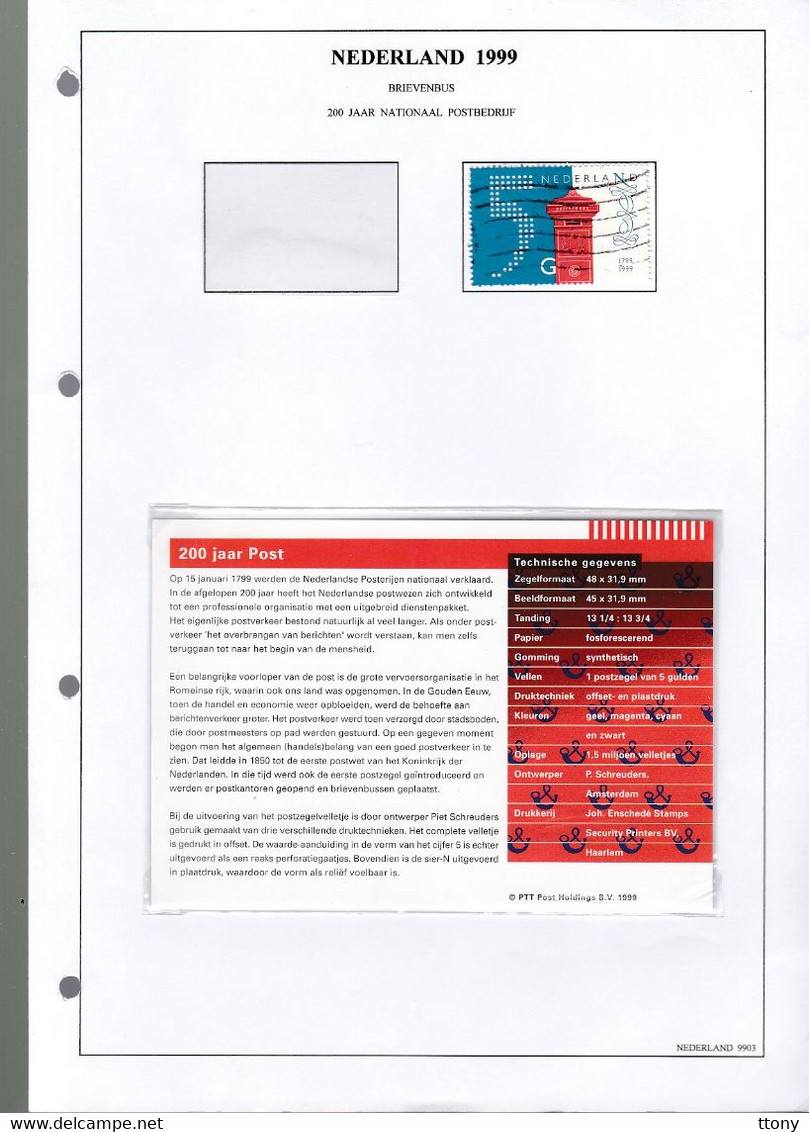 Un Lot  Pays -Bas   Nederland  FDC   Année 2008 - 2007 - 2005 - 2004 - 2003 - 2002 - 1999 -1998 - 1997 - 1996 - 1995 - FDC