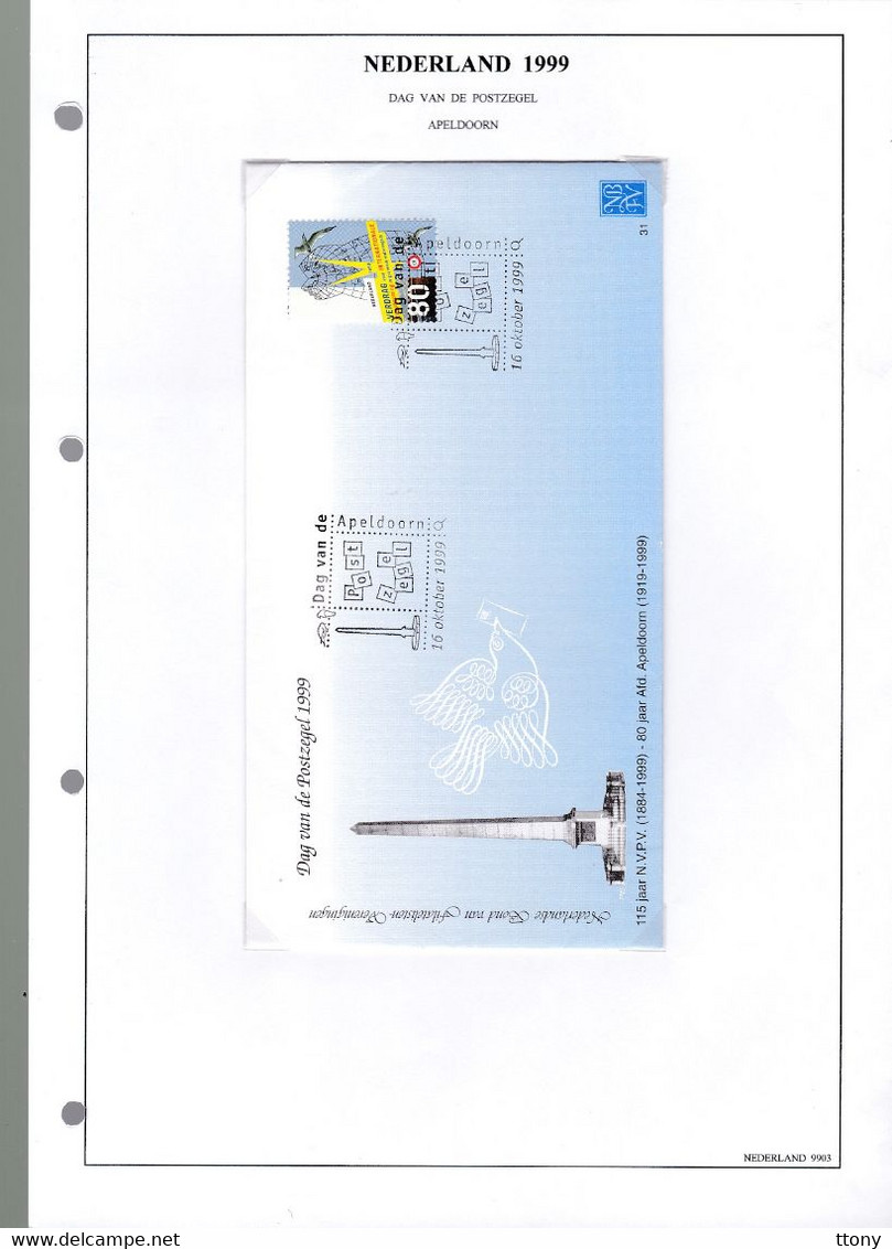 Un lot  Pays -Bas   Nederland  FDC   année 2008 - 2007 - 2005 - 2004 - 2003 - 2002 - 1999 -1998 - 1997 - 1996 - 1995