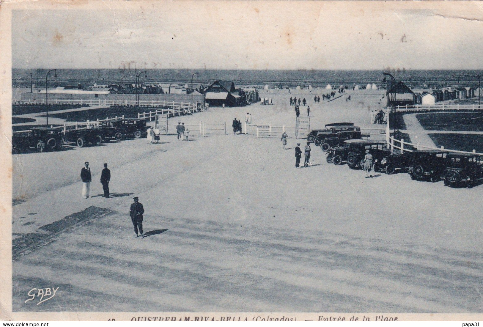 OUISTREHAM RIVA BELLA Entrée De La Plage - Ouistreham