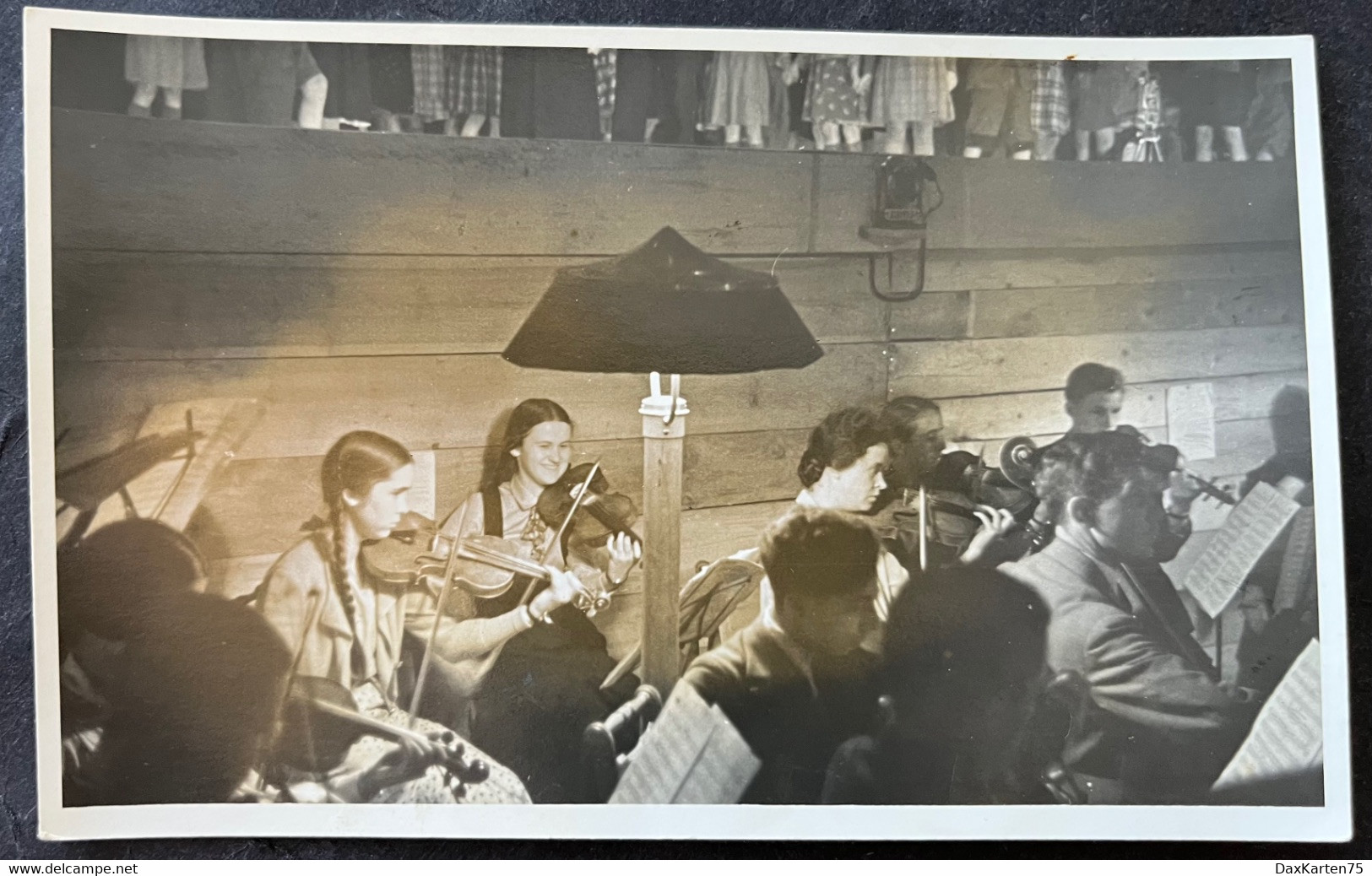 Glarus Sängerfest 1934/ Geigerinnen/ Fotokarte - Altri & Non Classificati