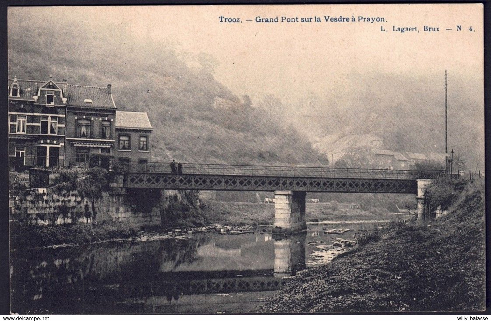 +++ CPA - TROOZ - Grand Pont Sur La Vesdre à PRAYON  // - Trooz