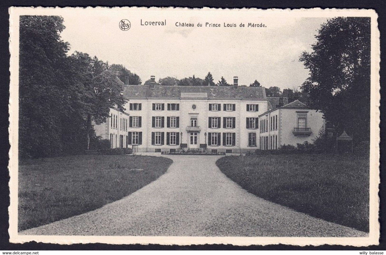 +++ CPA - LOVERVAL - Château Du Prince Louis De Mérode   // - Gerpinnes