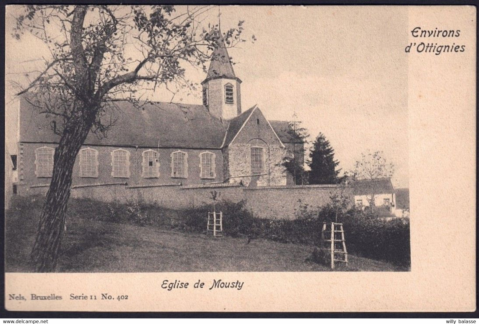 +++ CPA - Environs D' Ottignies - Eglise De MOUSTY  // - Ottignies-Louvain-la-Neuve