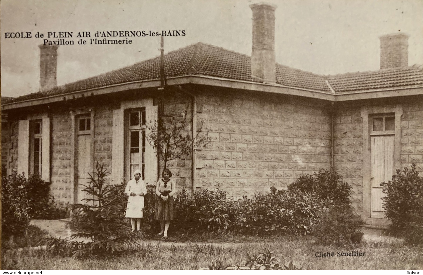 Andernos Les Bains - L’école De Plein Air - Le Pavillon De L’infirmerie - Infirmière - Andernos-les-Bains