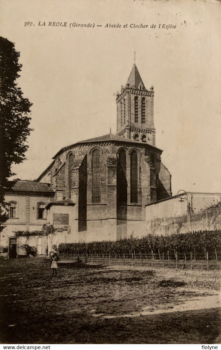 La Réole - Abside Et Clocher De L’église Du Village - La Réole