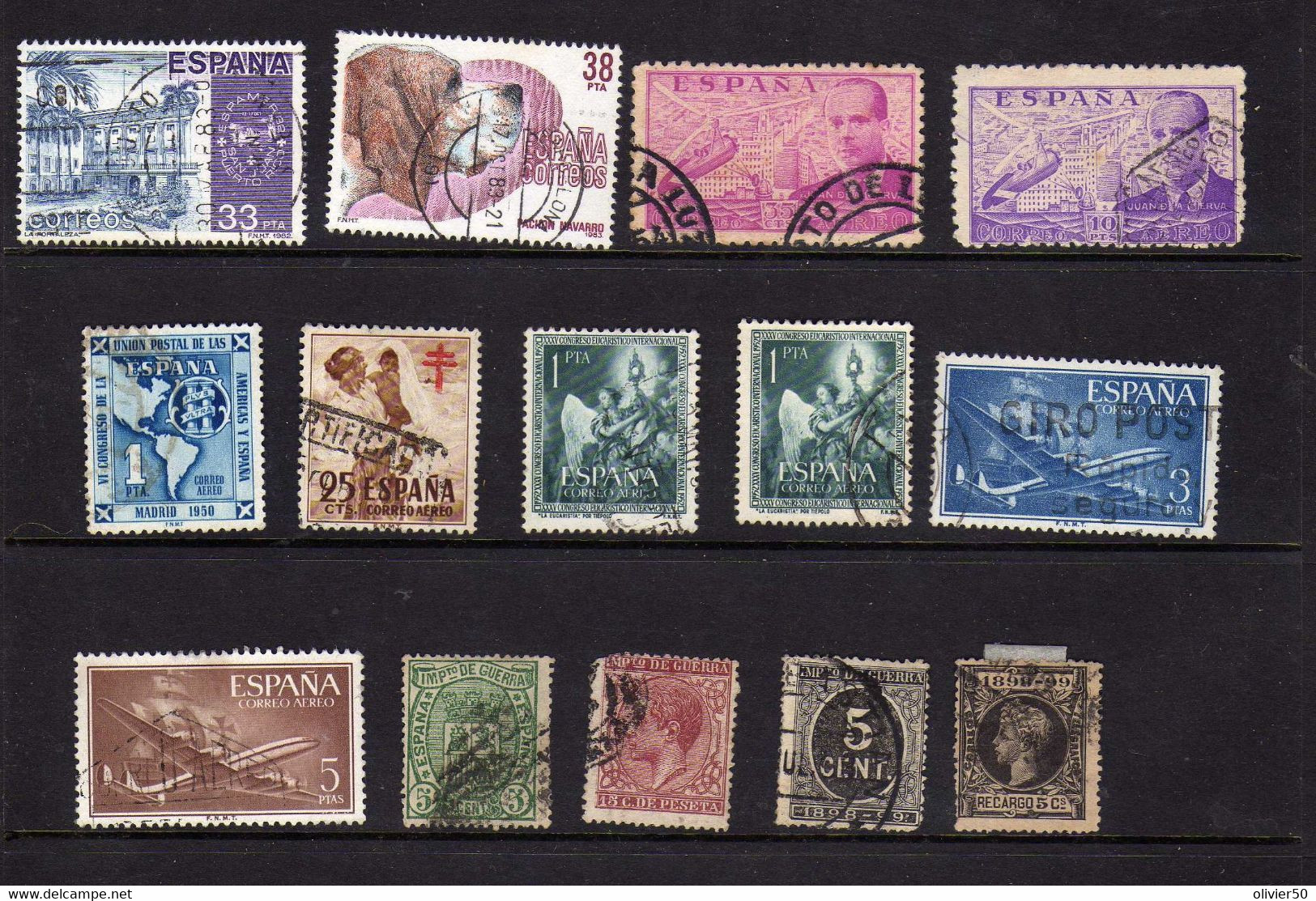 Espagne - Poste Aerienne Et Divers    Obliteres - Used Stamps