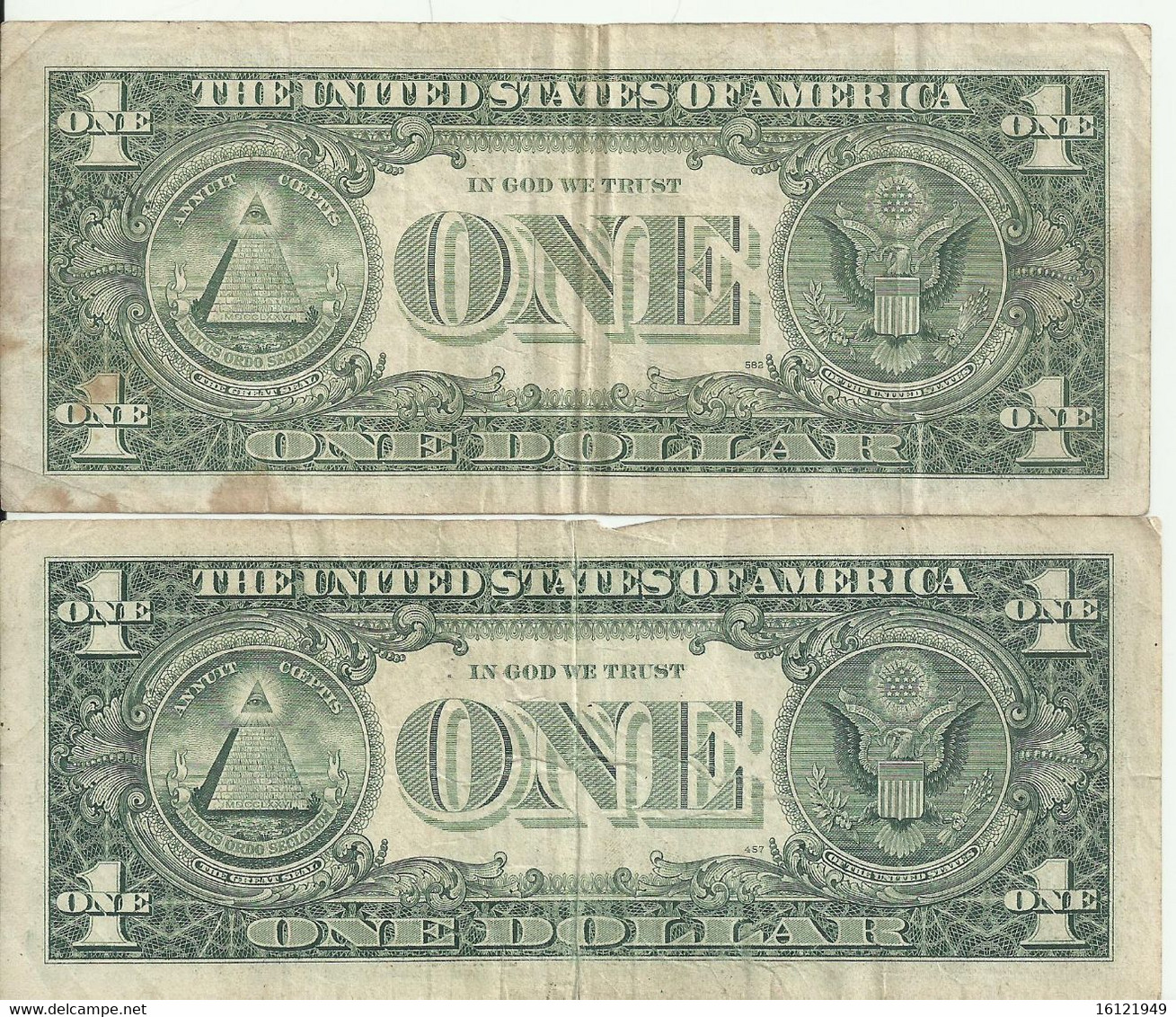 Z121 -COPIA DI  ONE DOLLAR SERIE - C/G  - 1981/88 - Otros – América