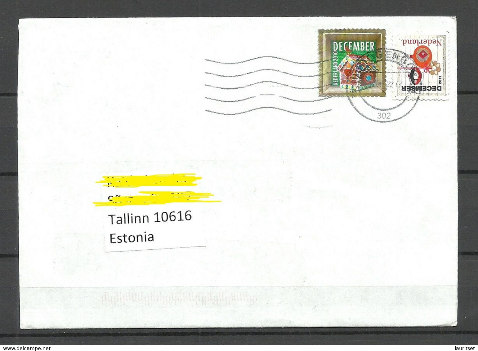 NETHERLANDS Niederlande 2022 Cover To Estonia - Briefe U. Dokumente