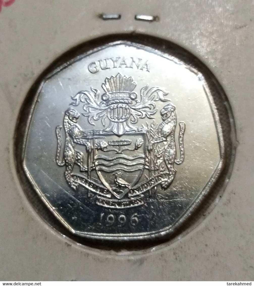 GUYANA , 10 DOLLARS , 1996 , UNC , Agouz - Guyana