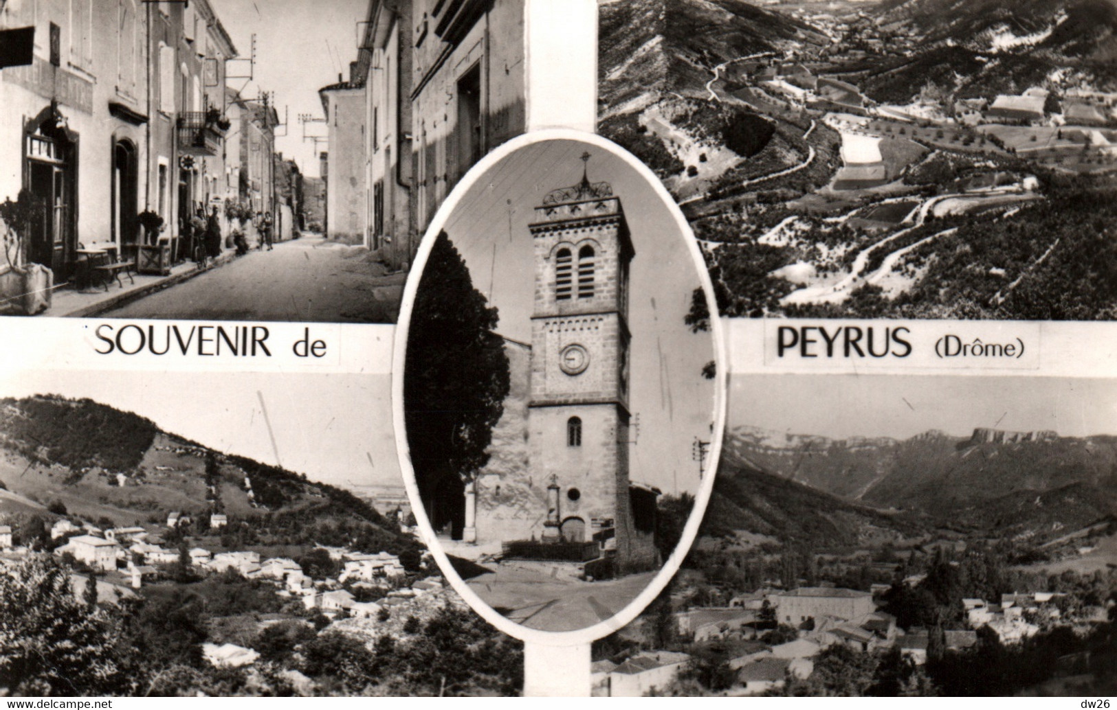 Souvenir De Peyrus (Drôme) Multivues - Editions Combier - Carte N° C. 11 - Souvenir De...