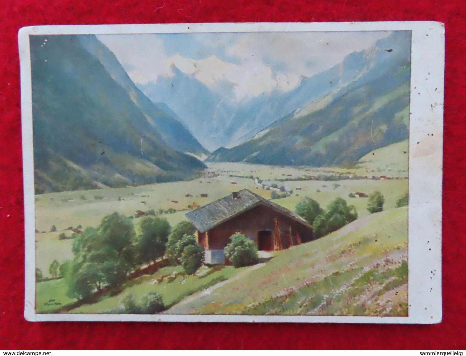 AK: Aus Dem Stubaital Bei Neustift - Ostergrüße, Gelaufen 1943 (Nr. 3914) - Neustift Im Stubaital