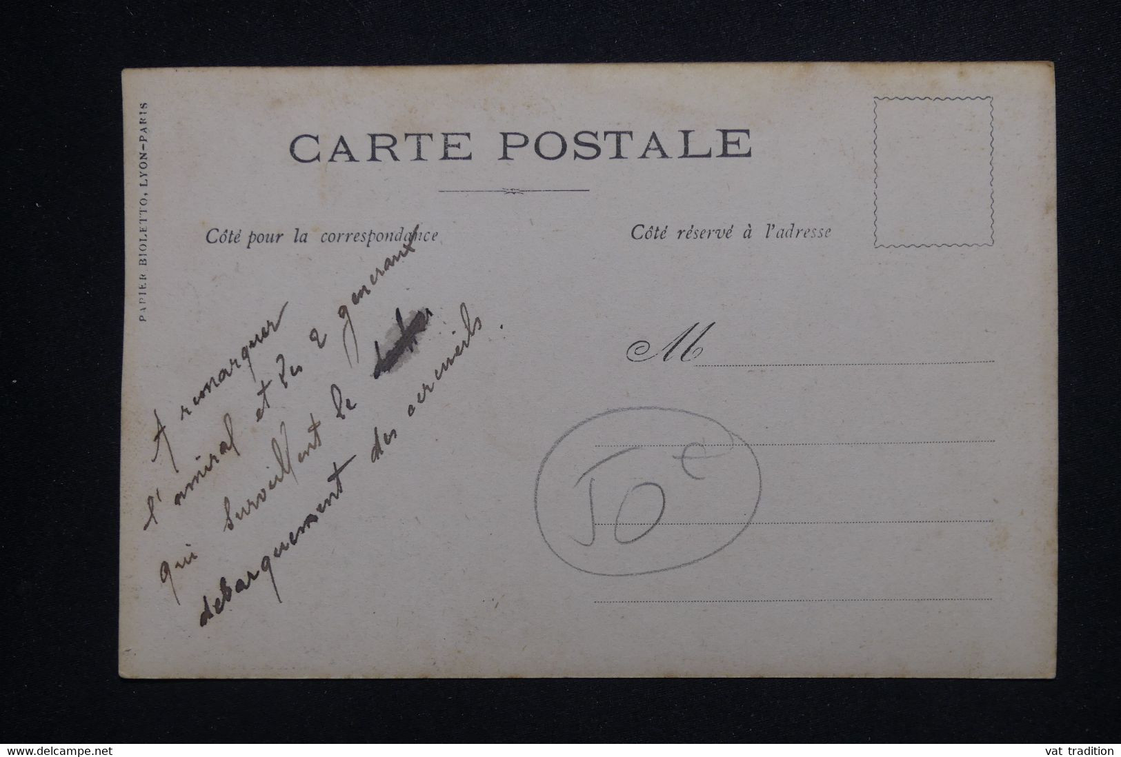 ÉVÉNEMENTS - Carte Photo De La Catastrophe Du Sous Marin "Farfadet " à Bizerte En 1905 - Voir Notice Au Dos - L 129214 - Catastrofi