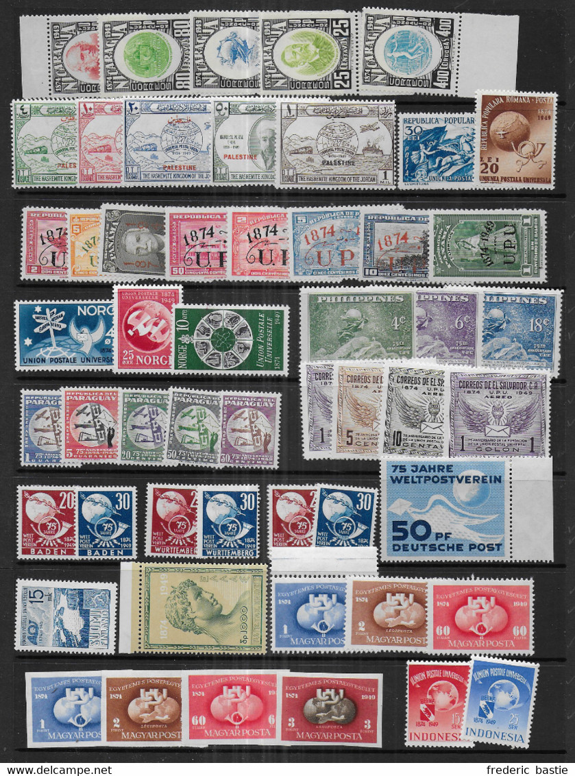 UPU - Collection De 298 Timbres * Et 25 Blocs - ( 10 Scans ) - Post