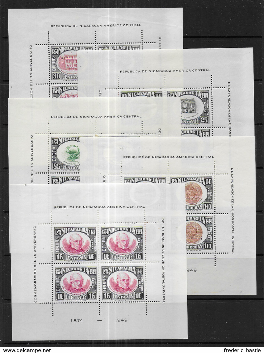 UPU - Collection de 298 timbres * et 25 blocs - ( 10 scans )