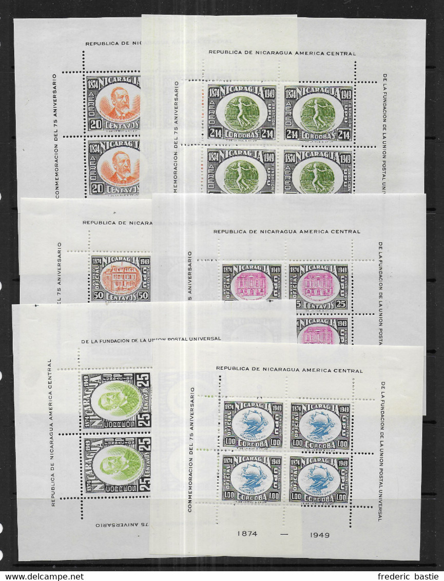 UPU - Collection de 298 timbres * et 25 blocs - ( 10 scans )