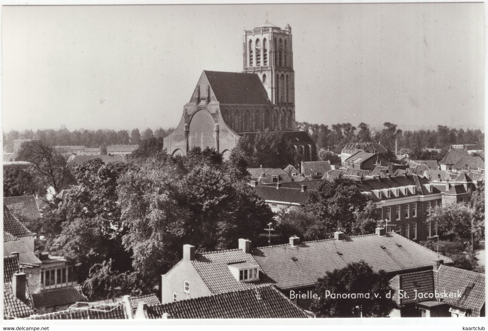 Brielle, Panorama V.d. St. Jacobskerk - (Zuid-Holland, Nederland / Holland) - Brielle