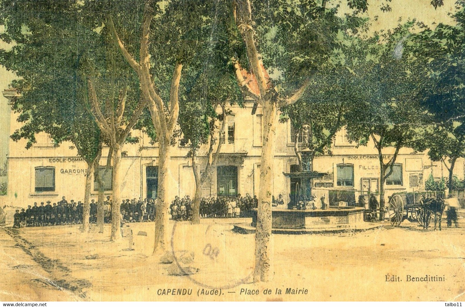 11- Capendu - Place De La Mairie - Capendu