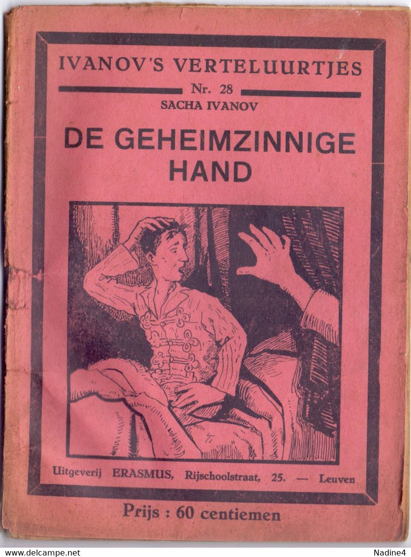 Tijdschrift Ivanov's Verteluurtjes - N° 28 - De Geheimzinnige Hand - Sacha Ivanov - Uitg. Erasmus Leuven - Giovani