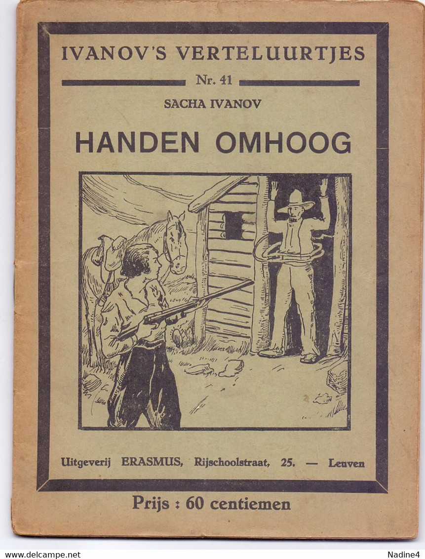 Tijdschrift Ivanov's Verteluurtjes - N° 41 - Handen Omhoog - Sacha Ivanov - Uitg. Erasmus Leuven - Giovani