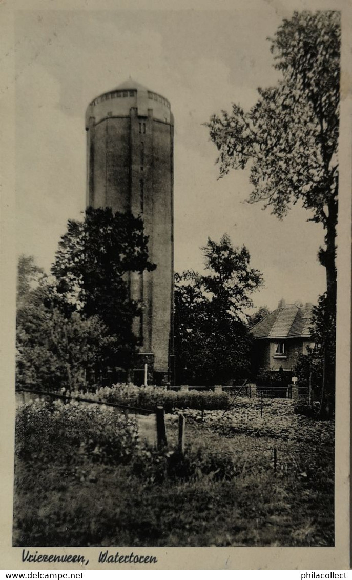 Vriezenveen (Ov.) Watertoren 194? - Other & Unclassified