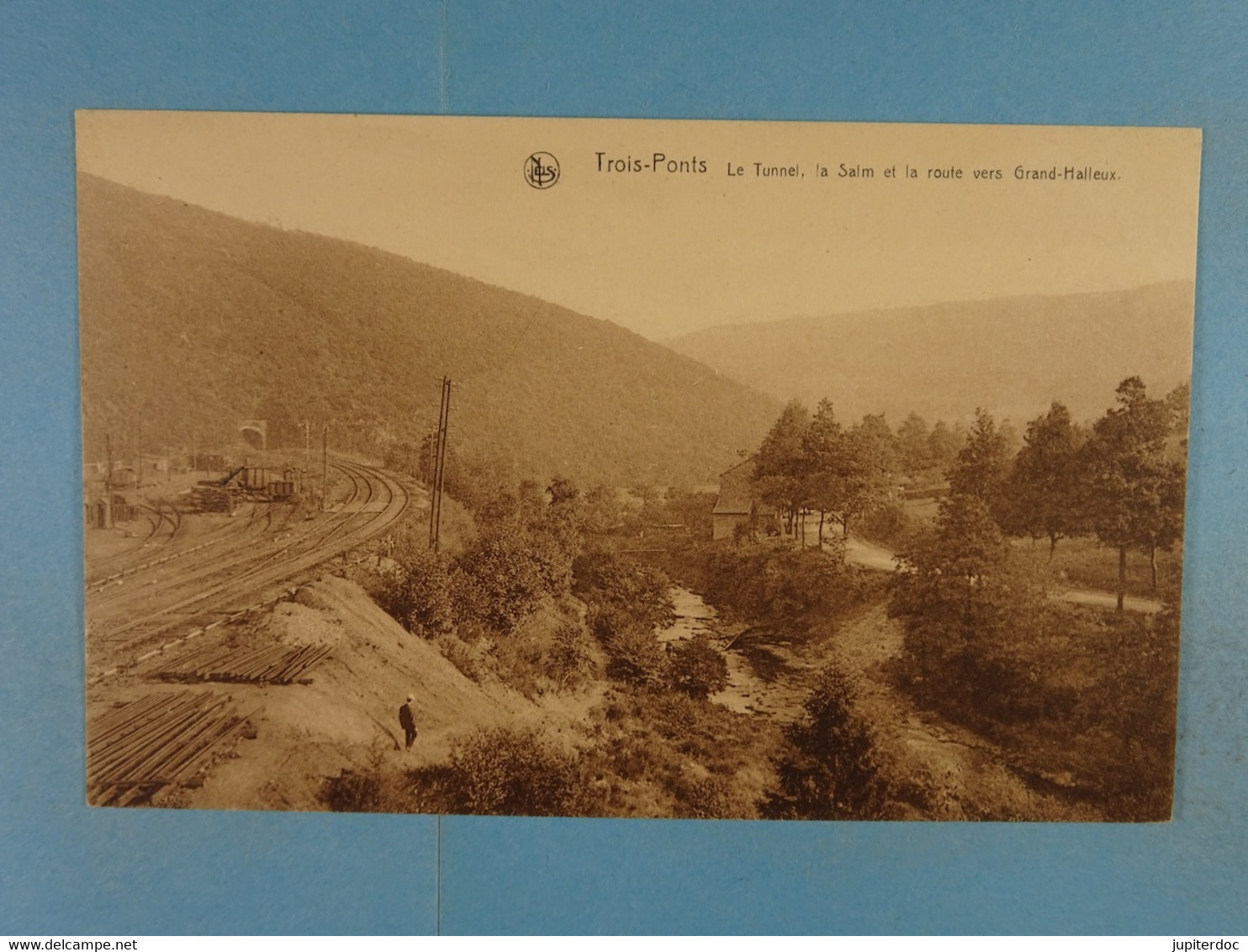 Trois-Ponts Le Tunnel, La Salm Et La Route Vers Grand-Halleux - Trois-Ponts