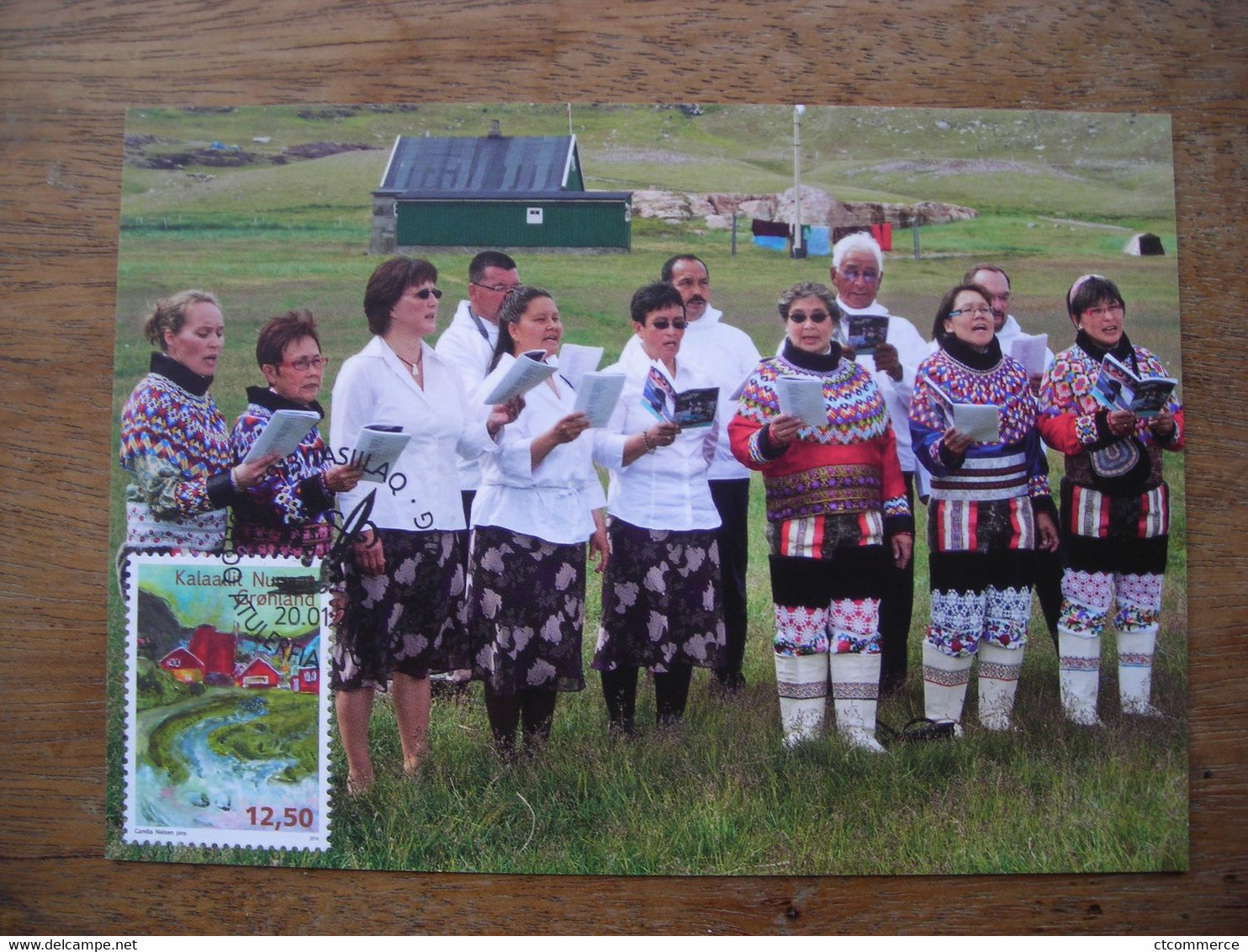 Carte Maximum 2014 Choir Lynge Chantant à Igaliku Groenlan Sud - Maximum Cards