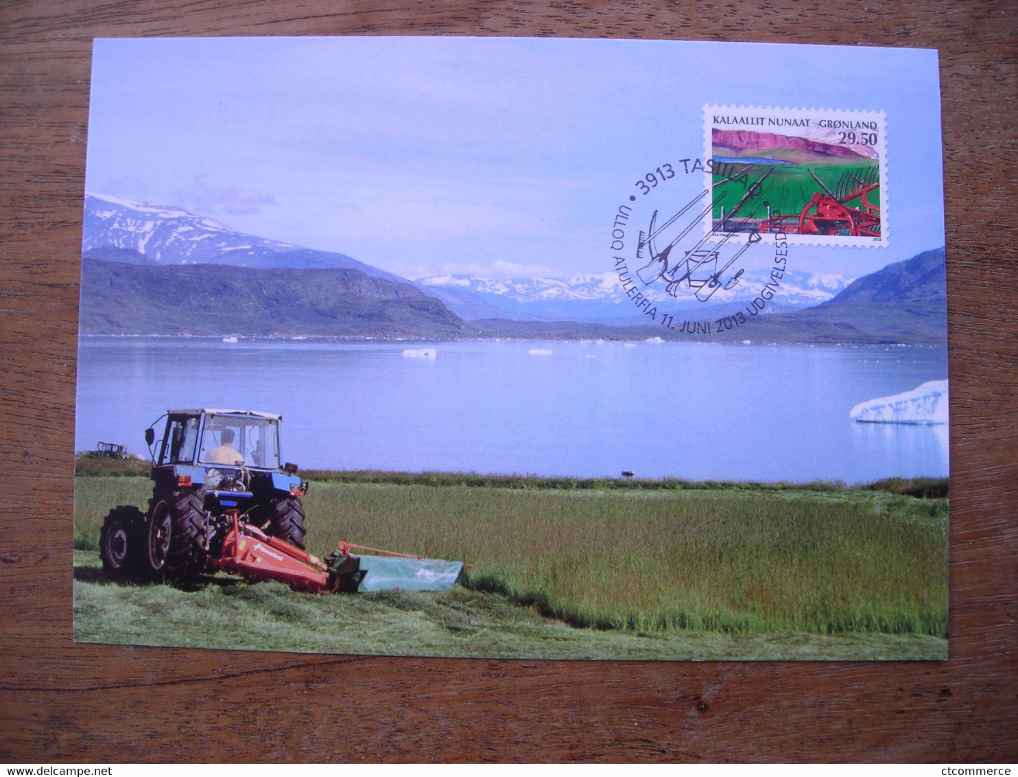 Carte Maximum 2013 Harvesting & Baling Hay Récolte  De Foin - Cartes-Maximum (CM)