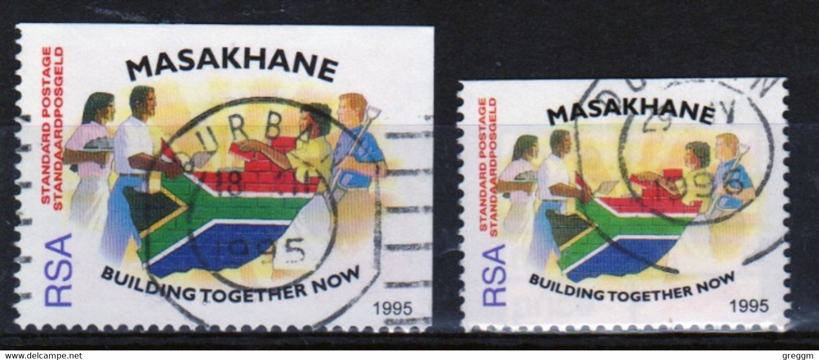 South Africa 1995 Set Of Stamps From The Set Issued To Celebrate Masakhane Campaign In Fine Used. - Gebruikt