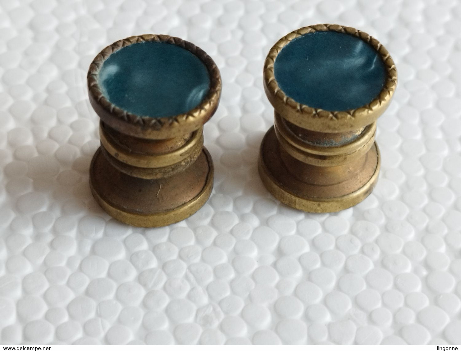 ANCIEN Boutons De Manchette Pression - Cuff Links & Studs