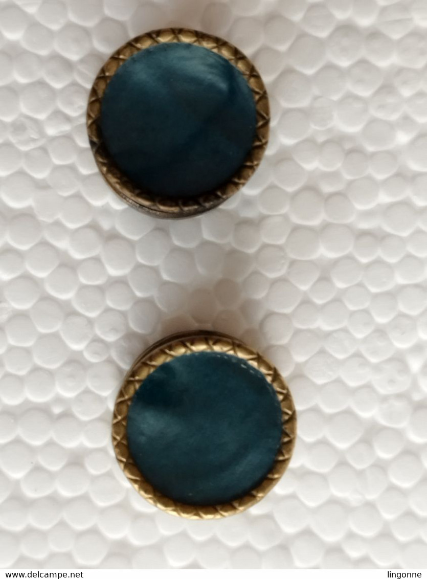 ANCIEN Boutons De Manchette Pression - Cuff Links & Studs