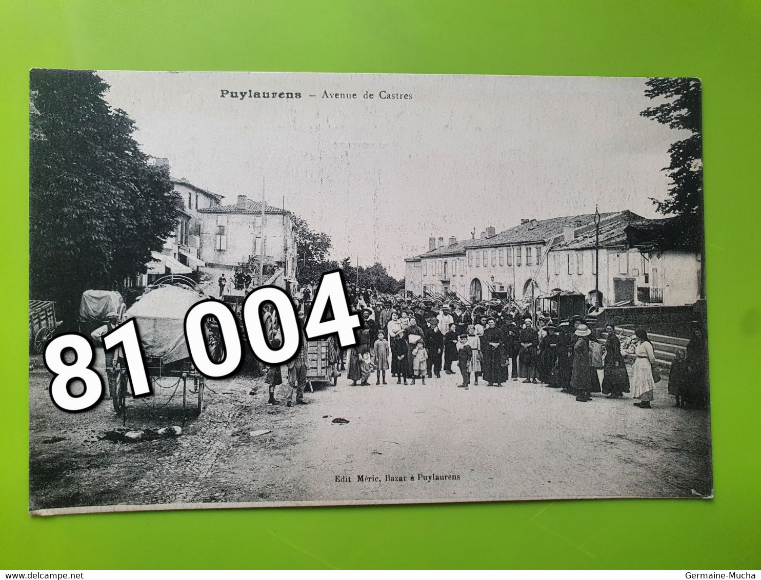 ❤️ 81 004 ❤️  PUYLAURENS Avenue De Castres     ETAT : Bon   VOIR SCAN POUR DEFAUT - Puylaurens