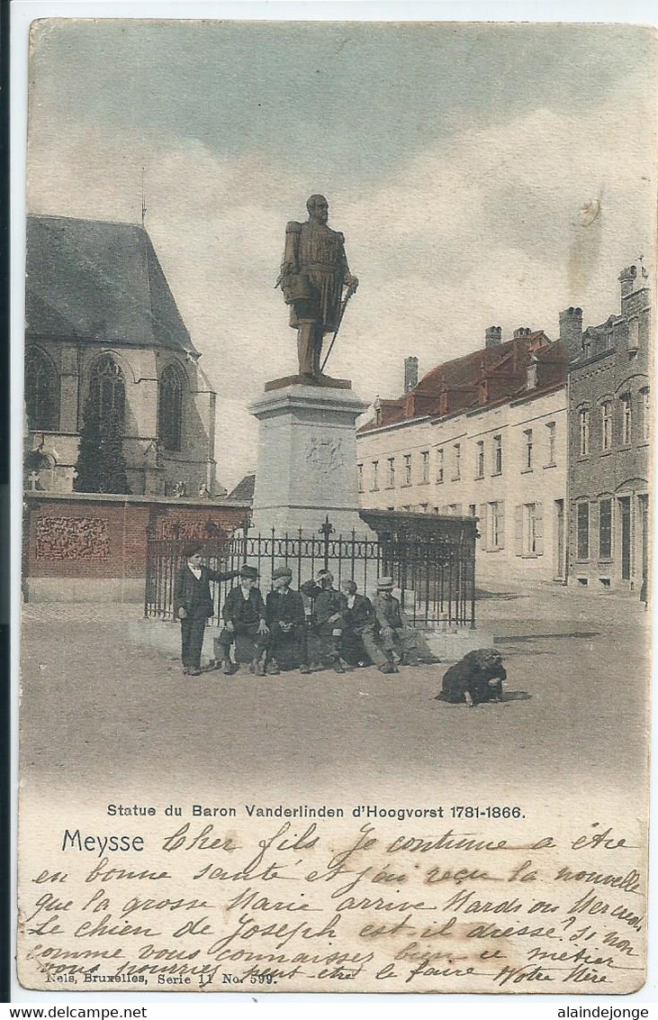Meise - Meysse - Statue Du Baron Vanderlinden D' Hooghvorst 1781-1866 - 1903 - Meise