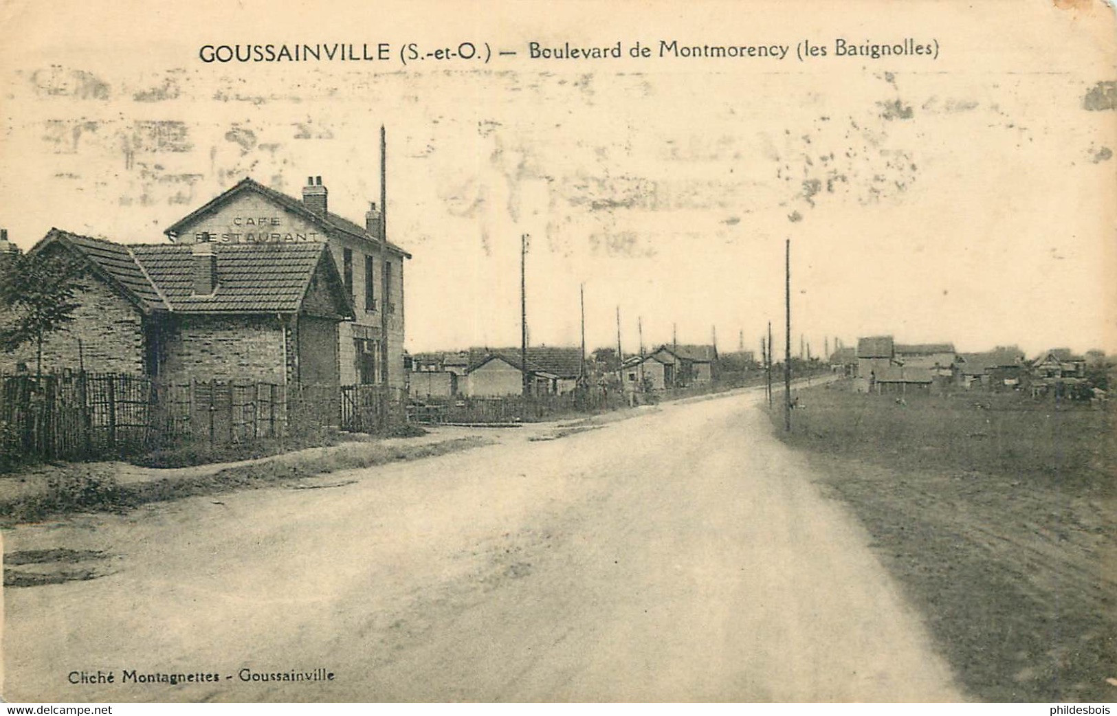 VAL D'OISE  GOUSSAINVILLE  " Les Batignolles " - Goussainville